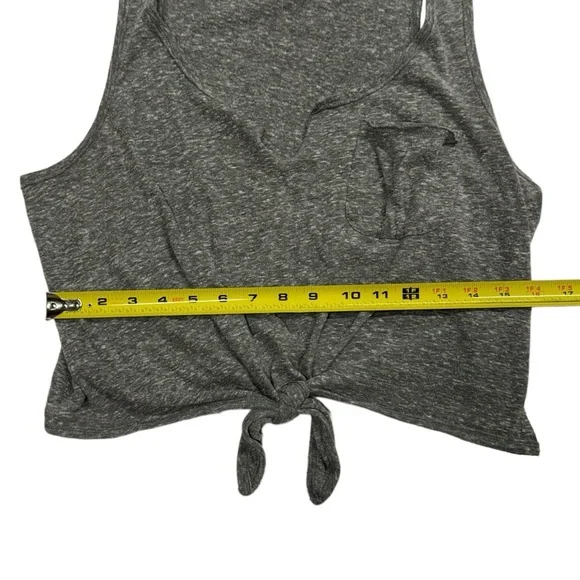 Hollister size XL gray colored tank top in great condition. V-neck style shirt. - Picture 6 of 8